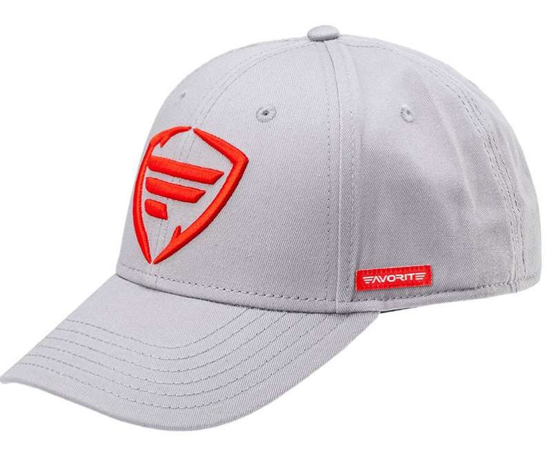 Favorite Cap Gray Red Snapback